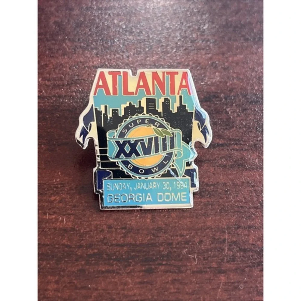 Super Bowl XXVIII NFL Dallas Cowboys Buffalo Bills‎ Football Hat Pin
